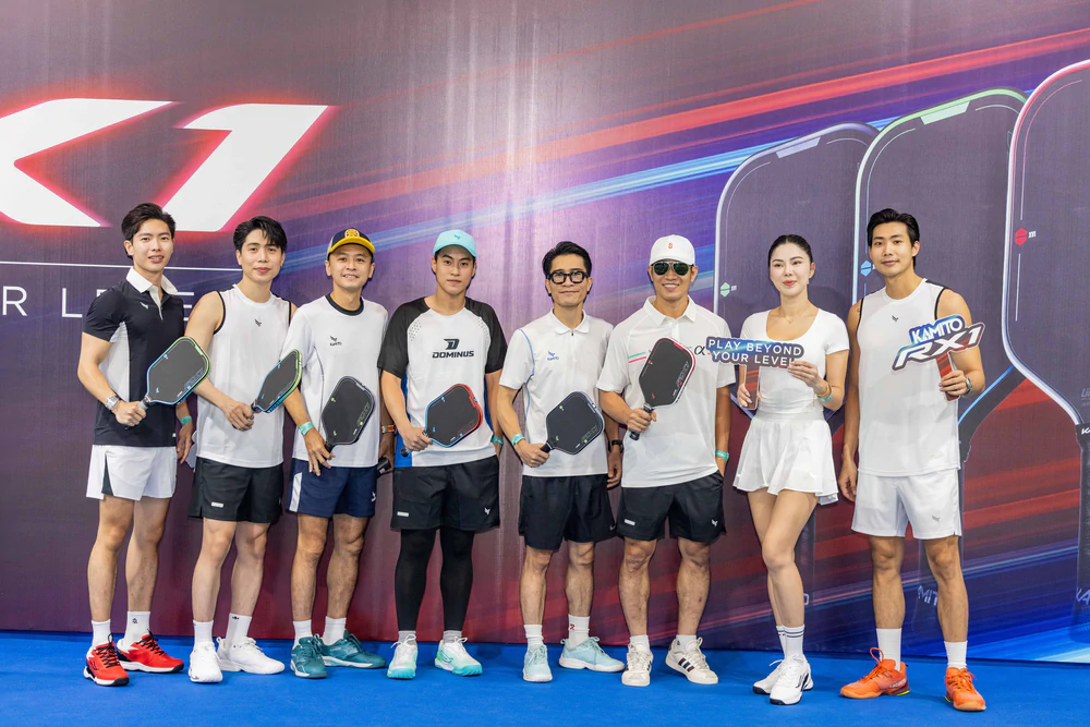 Kamito ra mắt vợt Pickleball RX1 cùng 3 Đại sứ - Ảnh 2. Kamito ra mắt vợt Pickleball RX1 cùng 3 Đại sứ - Ảnh 2.