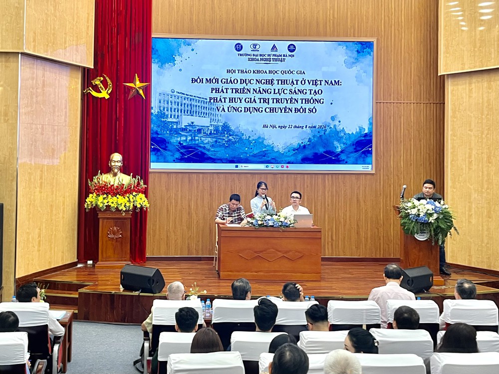 Đổi mới giáo dục nghệ thuật từ nền tảng văn hóa - Ảnh 1. Đổi mới giáo dục nghệ thuật từ nền tảng văn hóa - Ảnh 1.