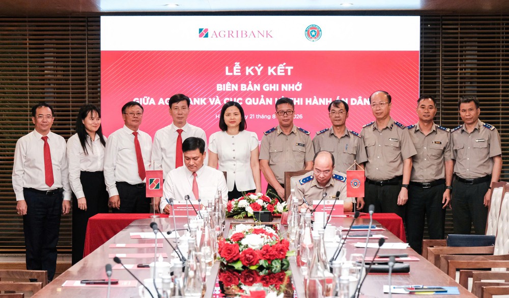 Agribank và Cục Quản lý Thi hành án dân sự ký Biên bản ghi nhớ hợp tác - Ảnh 3. Agribank và Cục Quản lý Thi hành án dân sự ký Biên bản ghi nhớ hợp tác - Ảnh 3.