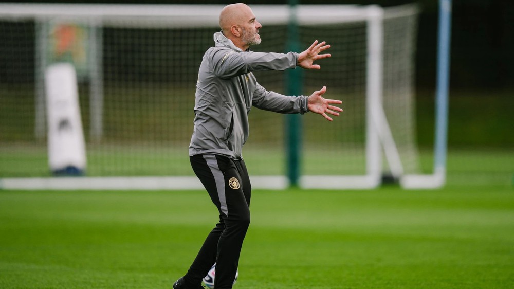 HLV Enzo Maresca của Man City. Ảnh: CLB Man City HLV Enzo Maresca của Man City. Ảnh: CLB Man City