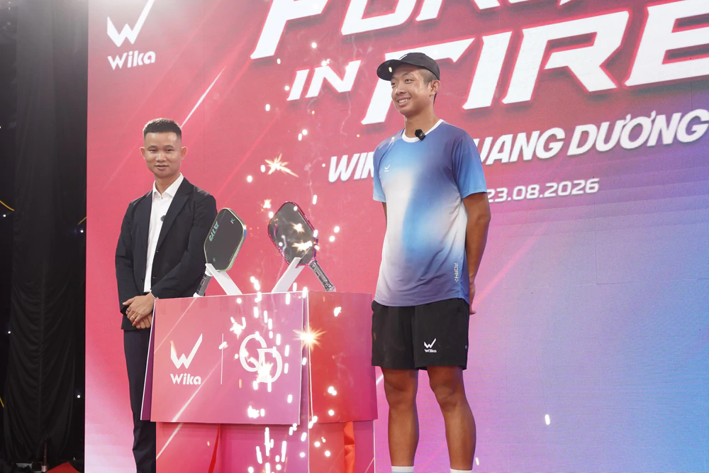 Quang Dương ra mắt bộ sưu tập vợt pickleball "Forged In Fire" - Ảnh 2. Quang Dương ra mắt bộ sưu tập vợt pickleball "Forged In Fire" - Ảnh 2.