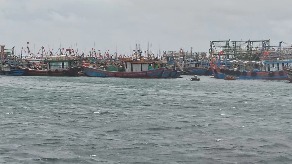 Bão số 4 ít di chuyển, giữ nguyên cường độ trên vùng biển phía Đông Bắc đặc khu Bạch Long Vĩ - Ảnh 1.