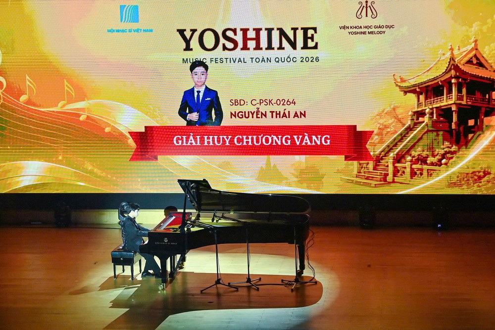 Yoshine Music Festival 2026: Từ sân chơi âm nhạc đến hành trình ươm mầm tài năng - Ảnh 5. Yoshine Music Festival 2026: Từ sân chơi âm nhạc đến hành trình ươm mầm tài năng - Ảnh 5.
