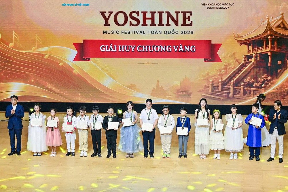 Yoshine Music Festival 2026: Từ sân chơi âm nhạc đến hành trình ươm mầm tài năng - Ảnh 2. Yoshine Music Festival 2026: Từ sân chơi âm nhạc đến hành trình ươm mầm tài năng - Ảnh 2.