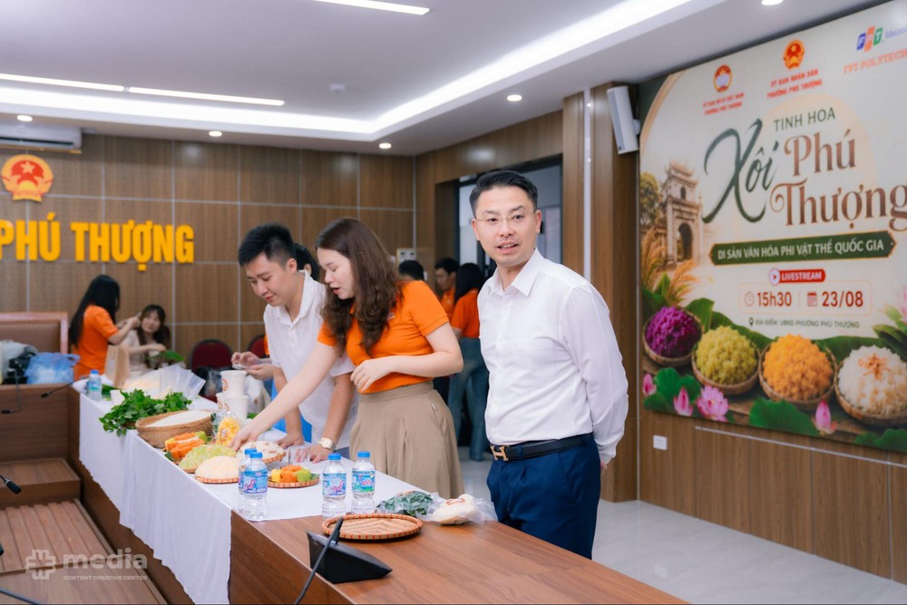 Sinh viên FPT Polytechnic đưa Xôi Phú Thượng lên nền tảng số, thu hút hơn 100.000 lượt xem - Ảnh 2. Sinh viên FPT Polytechnic đưa Xôi Phú Thượng lên nền tảng số, thu hút hơn 100.000 lượt xem - Ảnh 2.