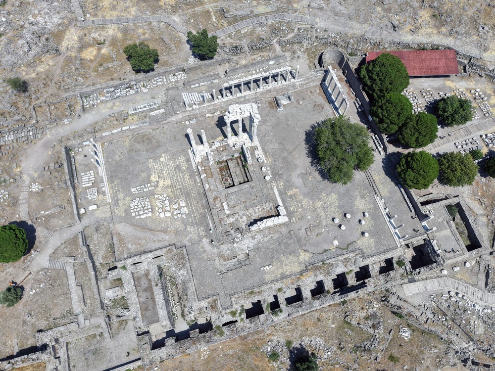 Thành cổ Bergama tại Thổ Nhĩ Kỳ lưu giữ dấu ấn nhiều nền văn minh - Ảnh 3.