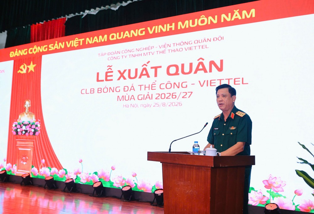 Thể Công - Viettel trình làng 11 tân binh, đặt mục tiêu vô địch V.League 2026/27 - Ảnh 1. Thể Công - Viettel trình làng 11 tân binh, đặt mục tiêu vô địch V.League 2026/27 - Ảnh 1.
