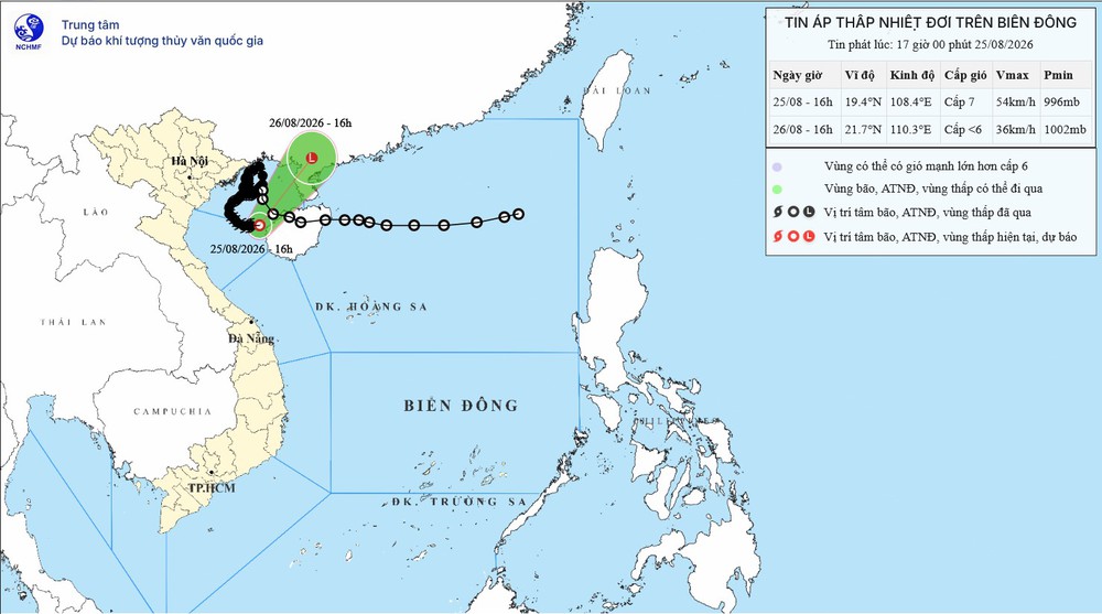 Bão số 4 suy yếu thành áp thấp nhiệt đới - Ảnh 1.