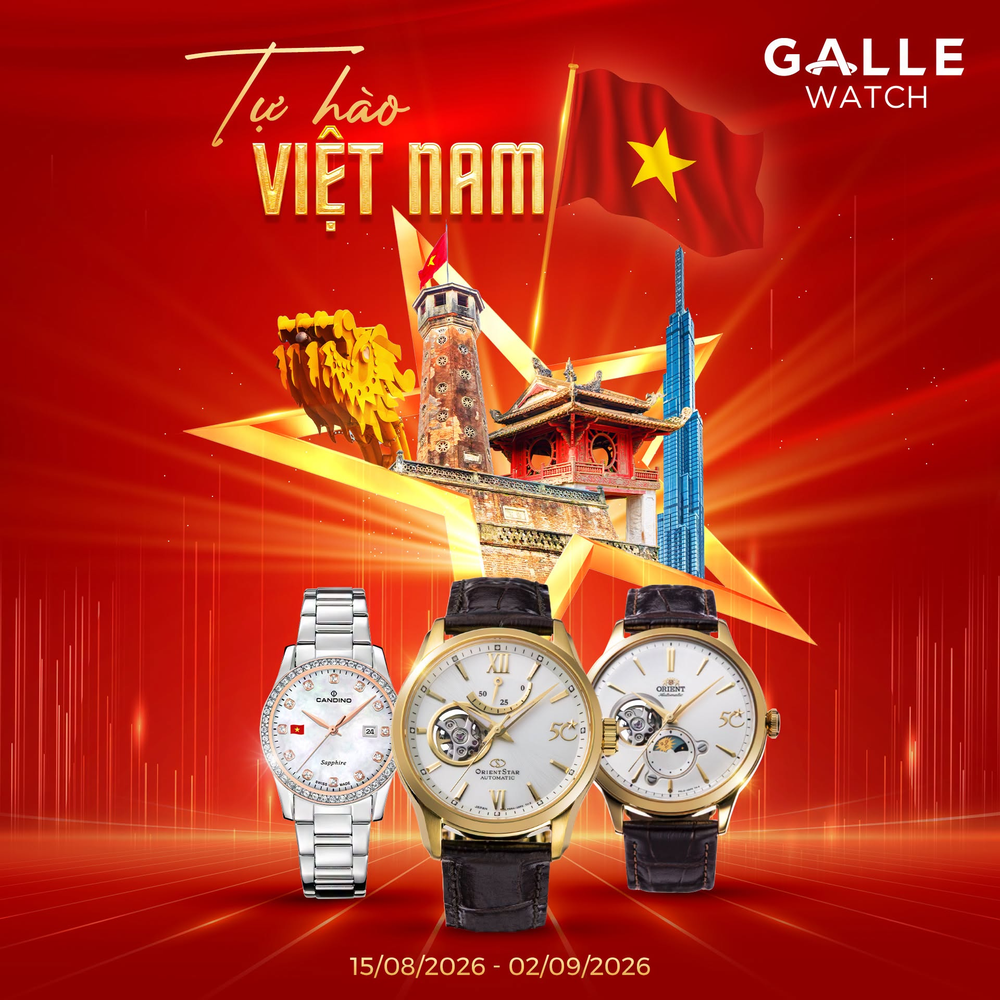 Chào đón Đại lễ 2/9: Đồng hồ Galle tung siêu ưu đãi lên tới 40% cho tín đồ thời gian - Ảnh 4.