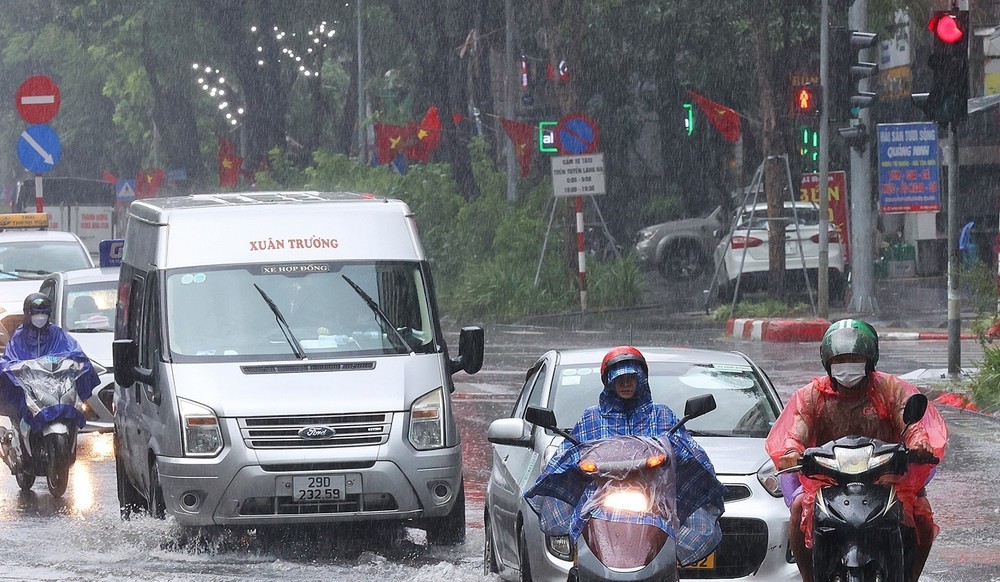 Thời tiết dịp Quốc khánh 2/9: Bắc Bộ và Thanh Hóa có mưa dông, cục bộ có nơi mưa to - Ảnh 1.