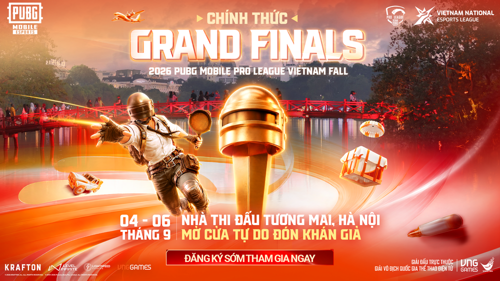 Hà Nội đăng cai chung kết tổng giải đấu 2026 PUBG Mobile Pro League Vietnam Fall - Ảnh 4. Hà Nội đăng cai chung kết tổng giải đấu 2026 PUBG Mobile Pro League Vietnam Fall - Ảnh 4.
