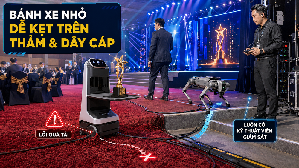5 lỗi khiến màn trình diễn robot tại sự kiện gặp sự cố - Ảnh 3. 5 lỗi khiến màn trình diễn robot tại sự kiện gặp sự cố - Ảnh 3.