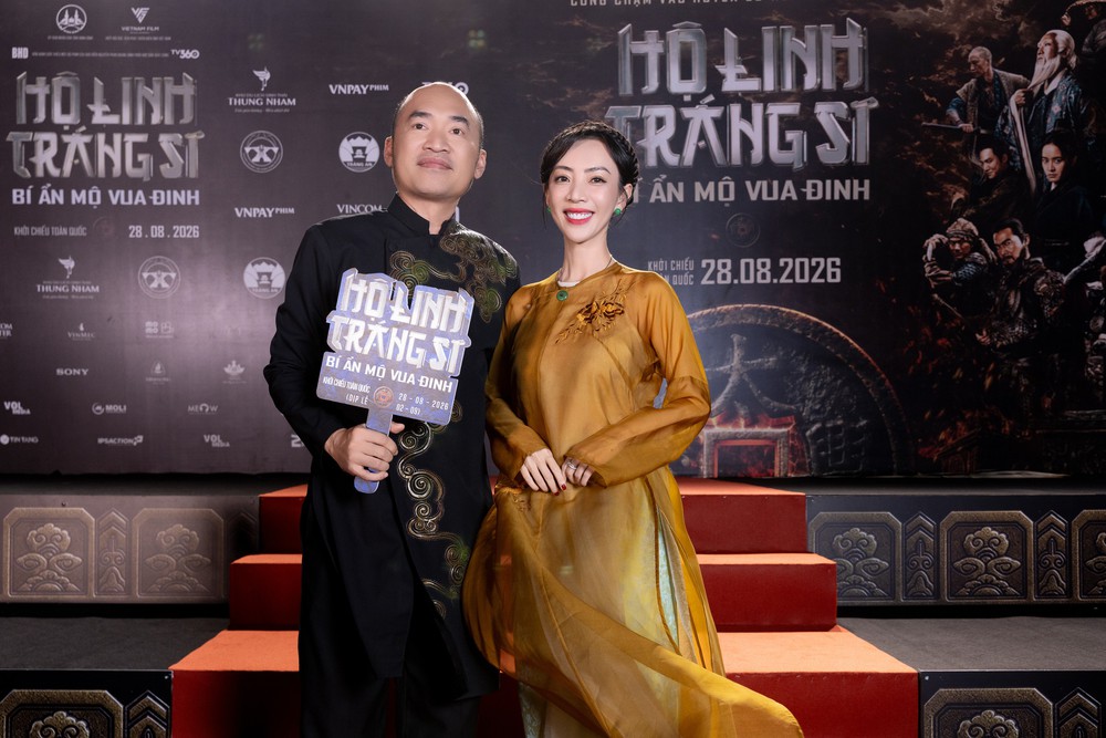 Đông đảo nghệ sĩ Việt tụ họp tại thảm đỏ "Hộ linh tráng sĩ" - Ảnh 3. Đông đảo nghệ sĩ Việt tụ họp tại thảm đỏ "Hộ linh tráng sĩ" - Ảnh 3.