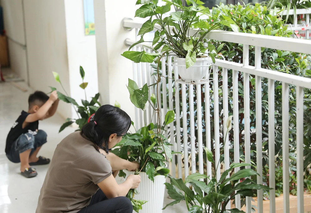 Các trường vùng cao biên giới Lai Châu sẵn sàng cho năm học mới - Ảnh 7. Các trường vùng cao biên giới Lai Châu sẵn sàng cho năm học mới - Ảnh 7.