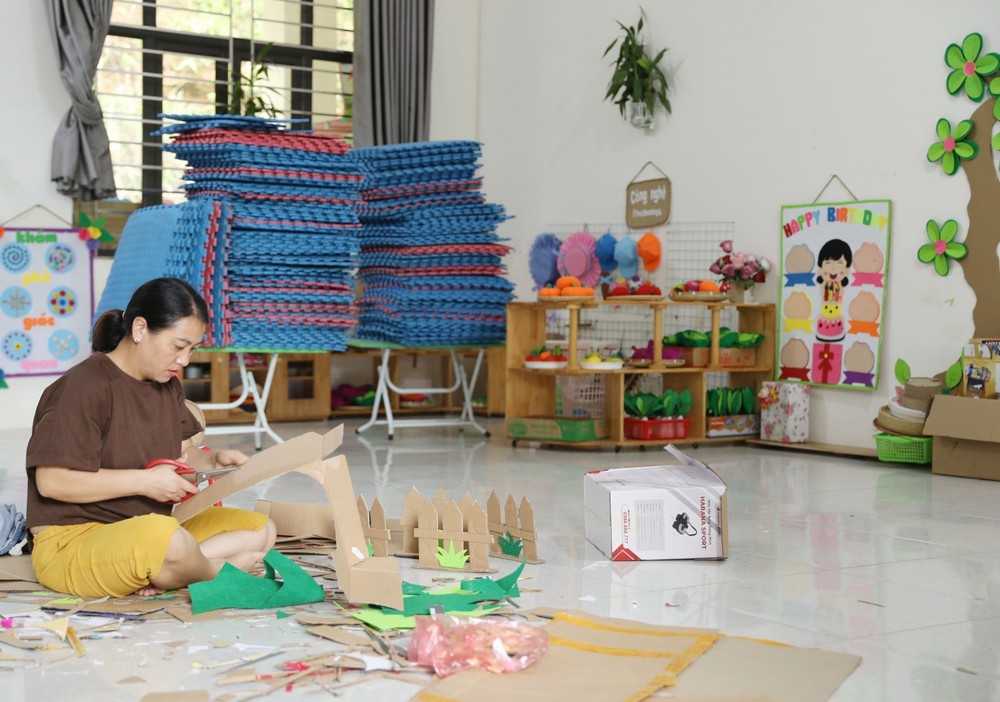 Các trường vùng cao biên giới Lai Châu sẵn sàng cho năm học mới - Ảnh 5. Các trường vùng cao biên giới Lai Châu sẵn sàng cho năm học mới - Ảnh 5.