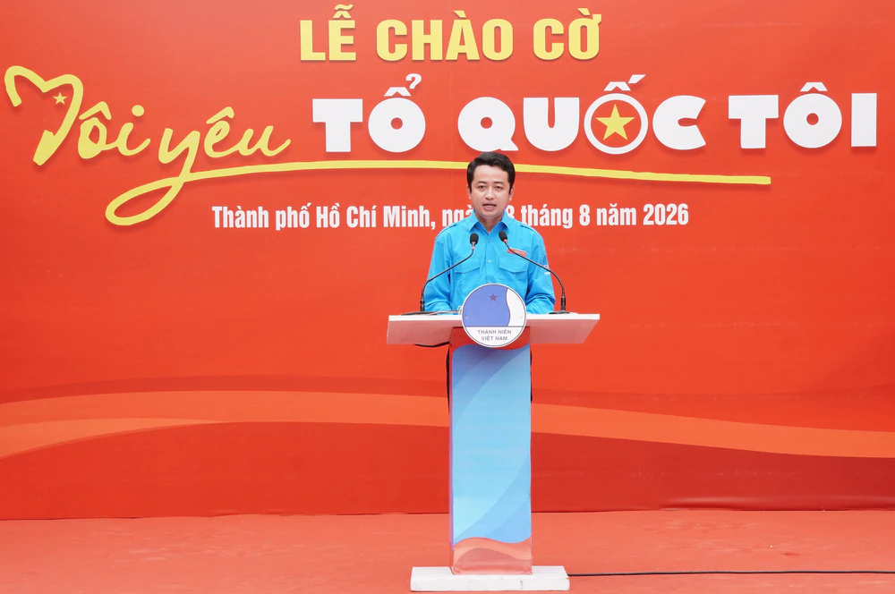 Khơi dậy tinh thần yêu nước qua Lễ chào cờ "Tôi yêu Tổ quốc tôi" - Ảnh 3.