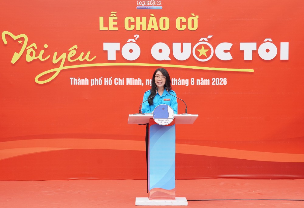 Khơi dậy tinh thần yêu nước qua Lễ chào cờ "Tôi yêu Tổ quốc tôi" - Ảnh 4.