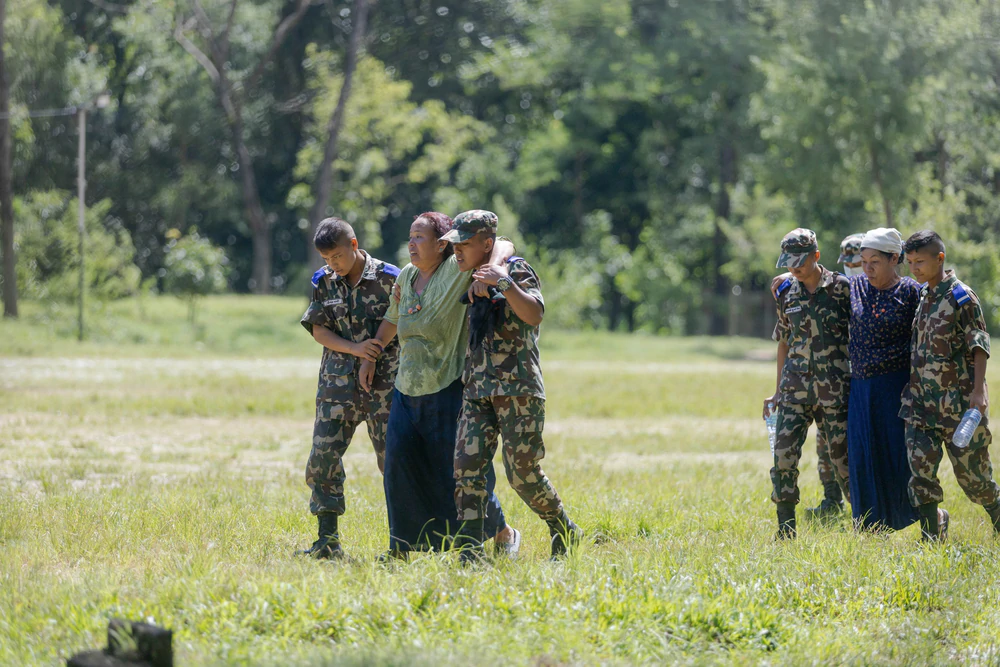 Nepal, Trung Quốc: Thương vong tiếp tục tăng sau thảm họa lũ quét - Ảnh 5. Nepal, Trung Quốc: Thương vong tiếp tục tăng sau thảm họa lũ quét - Ảnh 5.