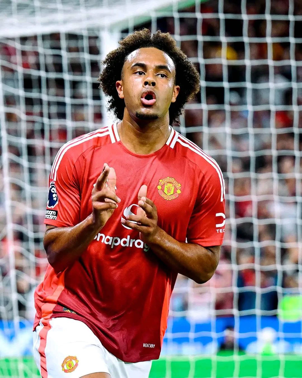 Fiorentina đang đẩy mạnh nỗ lực chiêu mộ Joshua Zirkzee từ Manchester United. Ảnh: FBNV