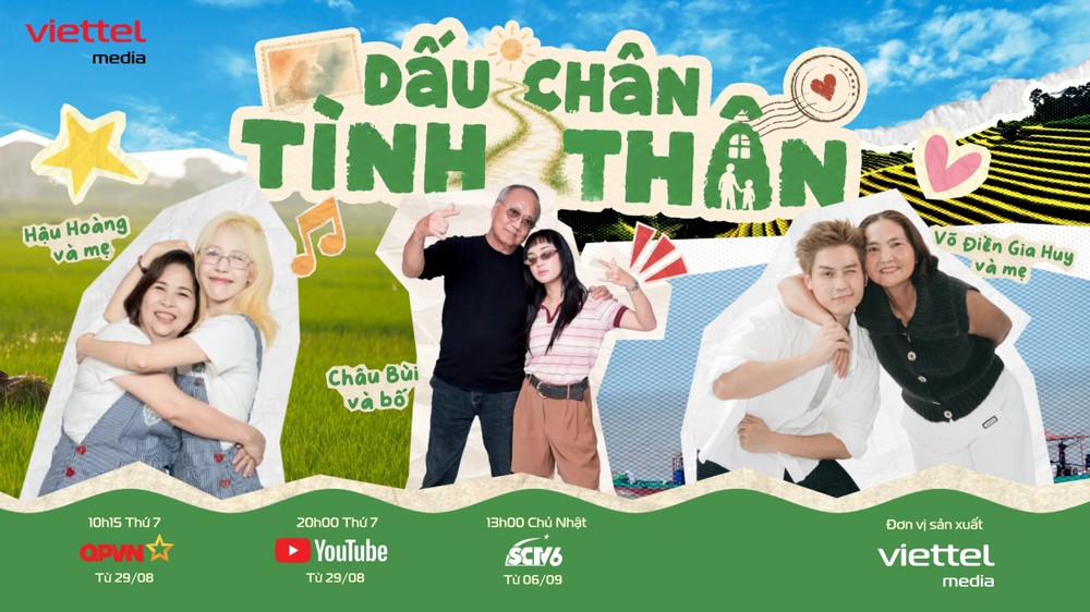 Viettel Media ra mắt chương trình "Dấu chân tình thân" - Ảnh 1.