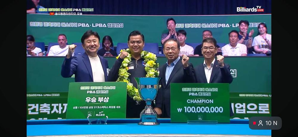 Nguyễn Trần Thanh Tạo ngược dòng hạ Sayginer, vô địch PBA Tour nhận hơn 1,5 tỷ đồng - Ảnh 1.