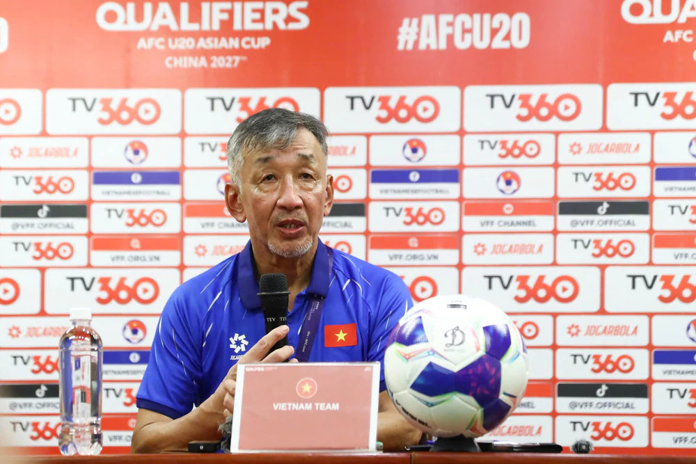 U20 Việt Nam thua đậm, HLV Ikeuchi chỉ ra vấn đề - Ảnh 1. U20 Việt Nam thua đậm, HLV Ikeuchi chỉ ra vấn đề - Ảnh 1.