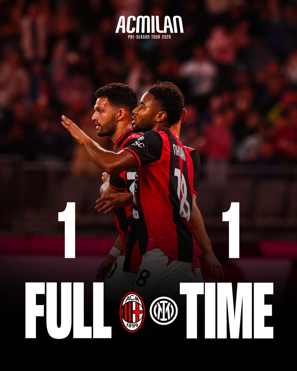 Nkunku ghi bàn, AC Milan hòa Inter Milan trong trận derby trên đất Australia - Ảnh 2. Nkunku ghi bàn, AC Milan hòa Inter Milan trong trận derby trên đất Australia - Ảnh 2.