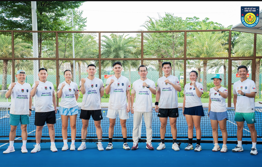 Dàn sao CLB Pickleball Công an nhân dân quyết tạo dấu ấn - Ảnh 1. Dàn sao CLB Pickleball Công an nhân dân quyết tạo dấu ấn - Ảnh 1.