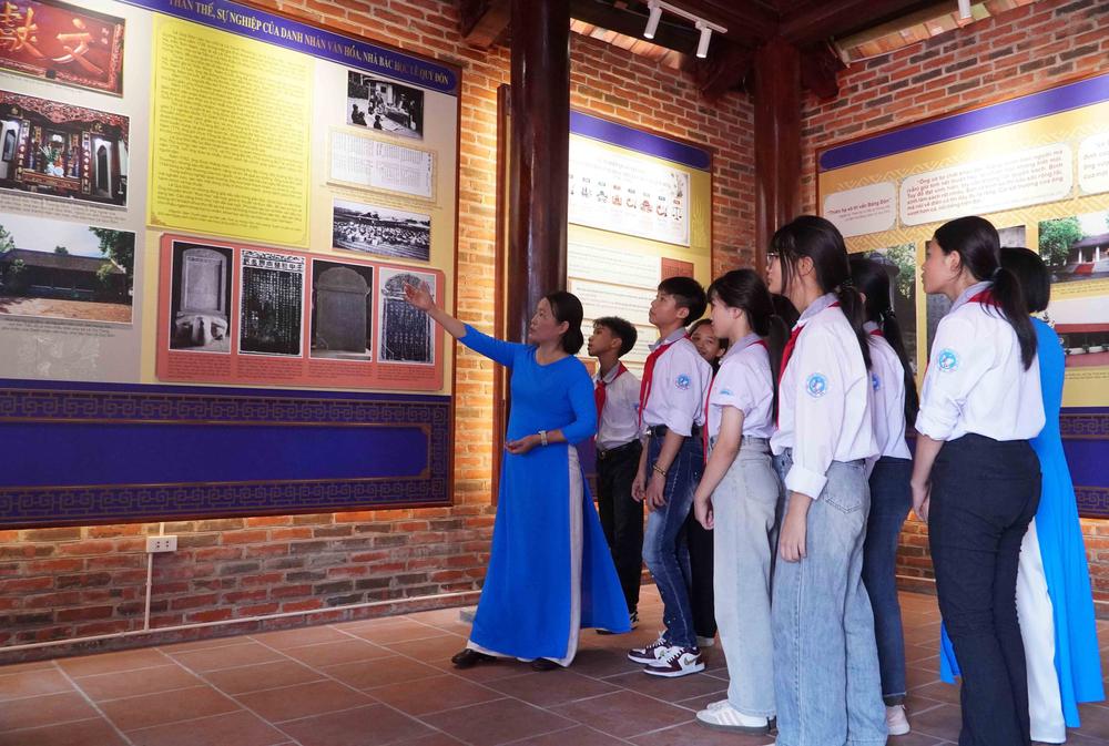Kết nối không gian di sản Lê Quý Đôn - Ảnh 4. Kết nối không gian di sản Lê Quý Đôn - Ảnh 4.