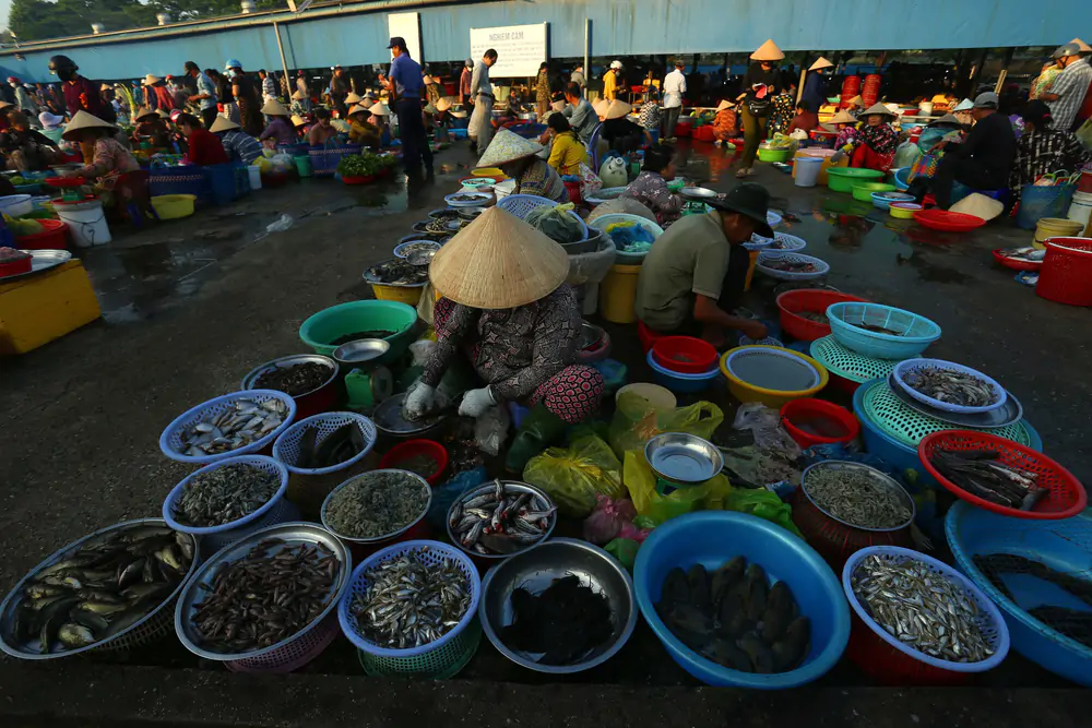 Nét quê ở chợ phường Vị Thanh (Cần Thơ) - Ảnh 6.