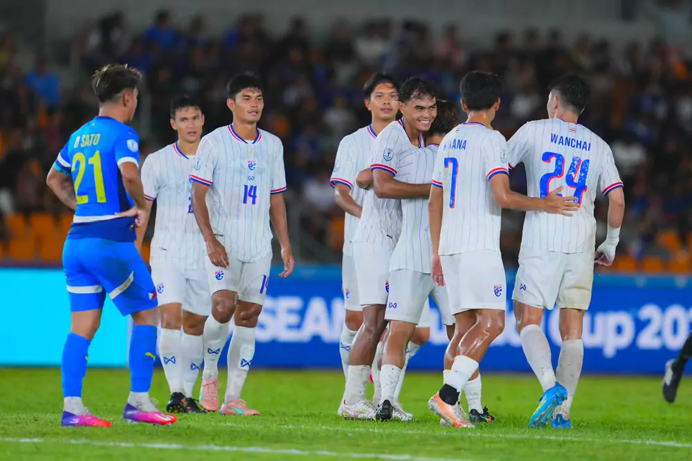 Tuyển Thái Lan sẽ thắng Myanmar với cách biệt hơn 1 bàn? Ảnh: LĐBĐ Thái Lan Thái Lan vs Myanmar