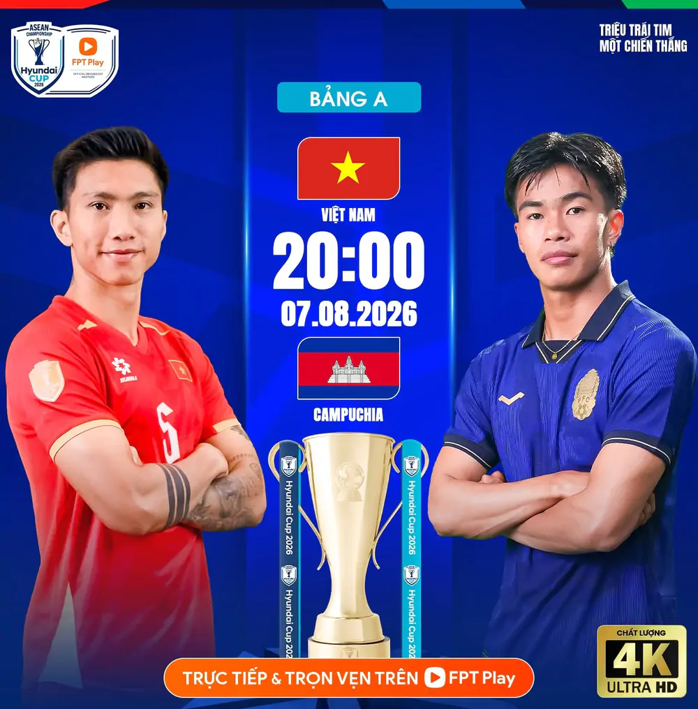 Link xem trực tiếp bóng đá ASEAN Cup 2026 hôm nay ngày 7/8 - Ảnh 4.