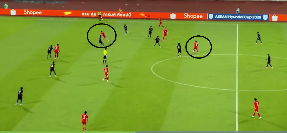 Lê Phạm Thành Long “nhỏ mà có võ”, là quân bài lợi hại của HLV Kim Sang Sik ở ASEAN Cup 2026 - Ảnh 1.