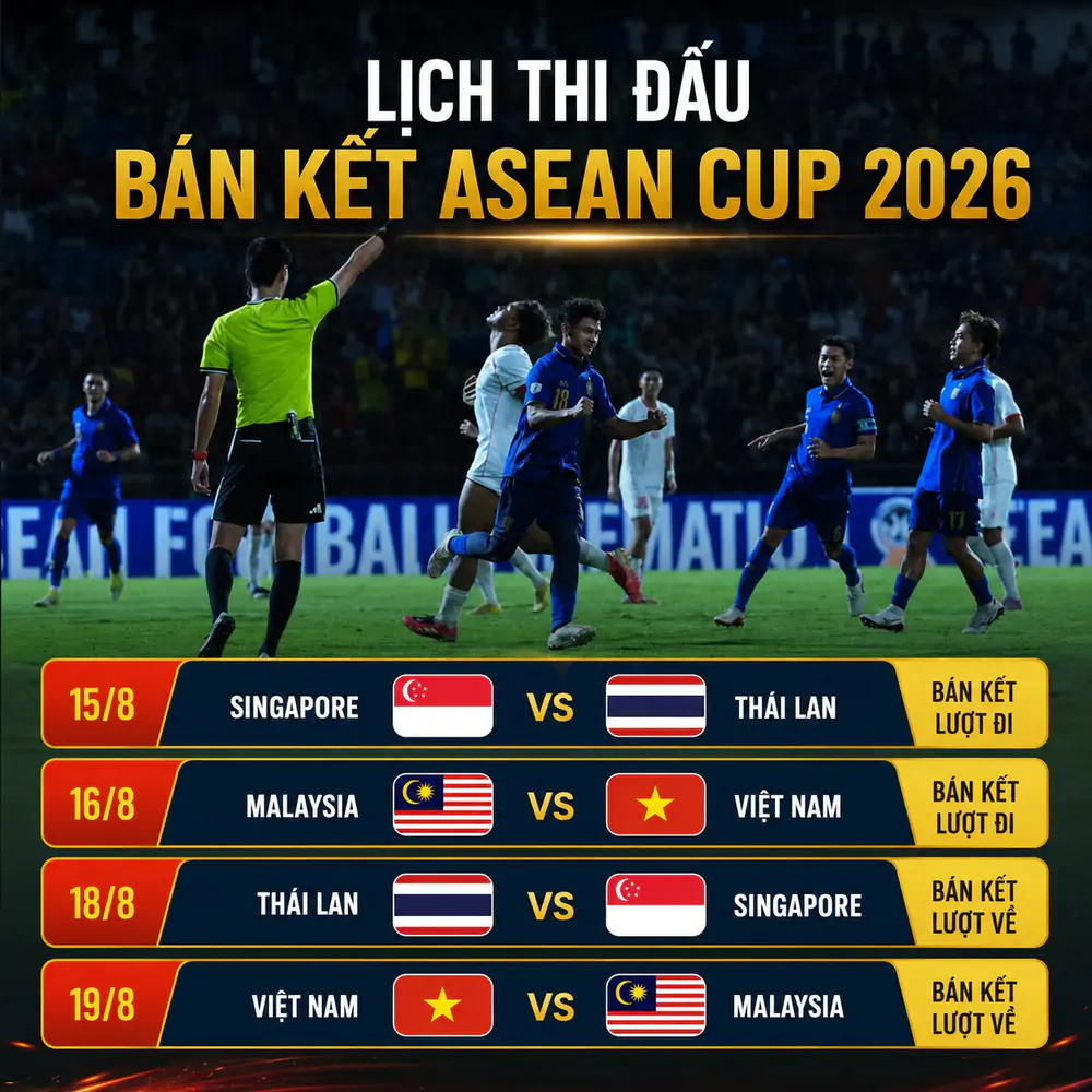 Xác định 2 cặp bán kết ASEAN Cup 2026 - Ảnh 3. Xác định 2 cặp bán kết ASEAN Cup 2026 - Ảnh 3.