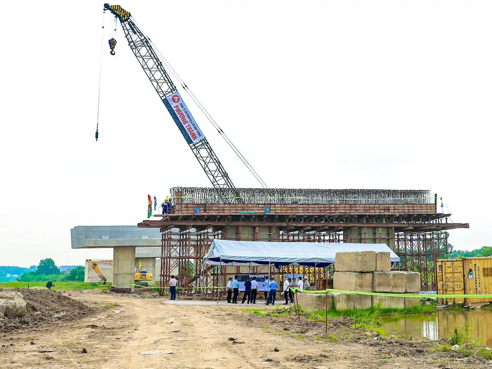 Bí thư Thành ủy Hà Nội thúc tiến độ hai dự án giao thông trọng điểm phía Nam Thủ đô - Ảnh 3. Bí thư Thành ủy Hà Nội thúc tiến độ hai dự án giao thông trọng điểm phía Nam Thủ đô - Ảnh 3.