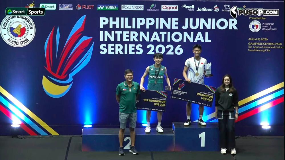 Duy Lợi vô địch, cầu lông trẻ Việt Nam ghi dấu ấn tại Philippines - Ảnh 1. Duy Lợi vô địch, cầu lông trẻ Việt Nam ghi dấu ấn tại Philippines - Ảnh 1.