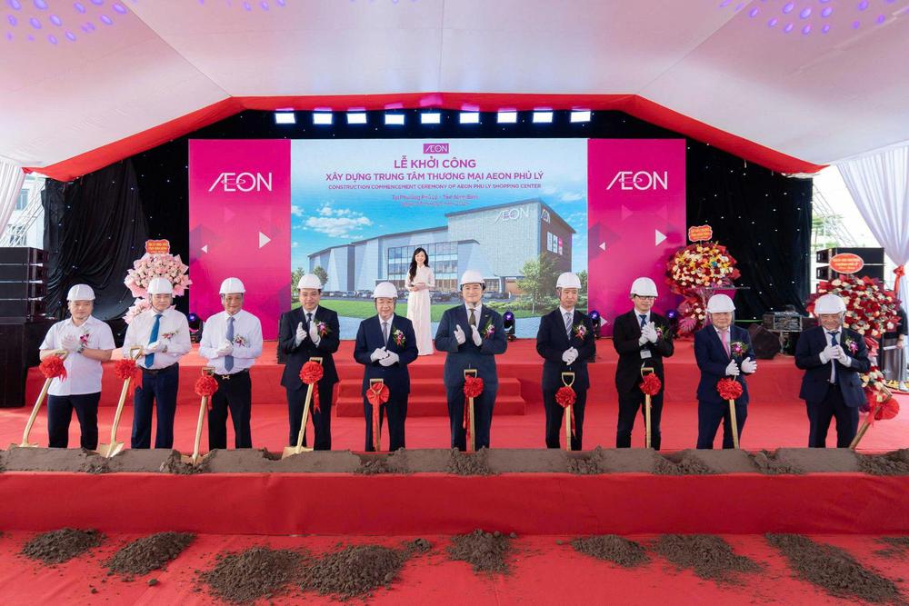 AEON Việt Nam chính thức khởi công Trung tâm Thương mại AEON Phủ Lý - Ảnh 2. AEON Việt Nam chính thức khởi công Trung tâm Thương mại AEON Phủ Lý - Ảnh 2.