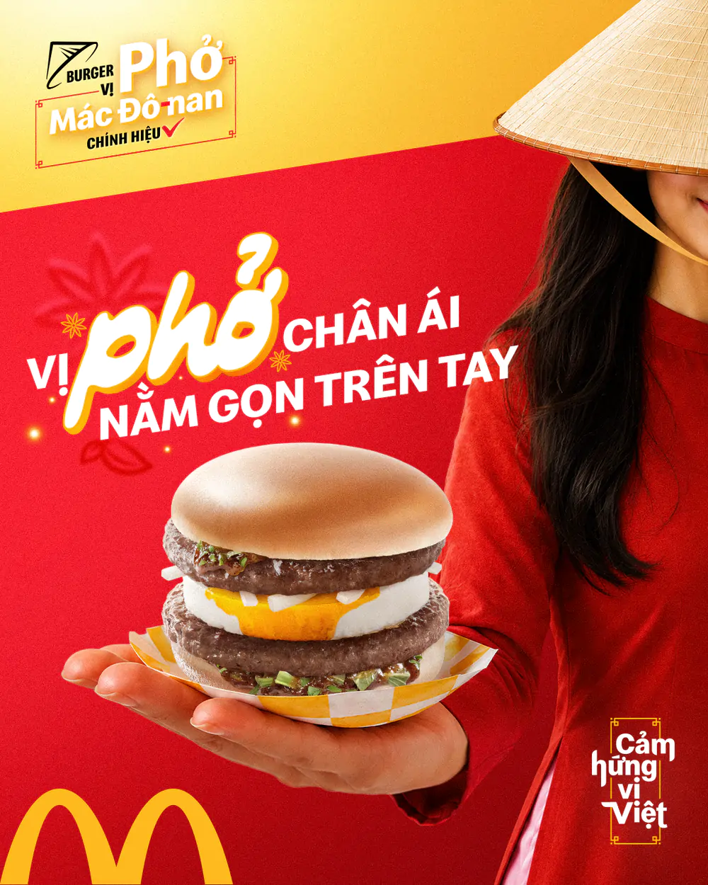 McDonald’s Việt Nam mang “Burger vị phở Mác Đô-nan chính hiệu” quay trở lại - Ảnh 1. McDonald’s Việt Nam mang “Burger vị phở Mác Đô-nan chính hiệu” quay trở lại - Ảnh 1.