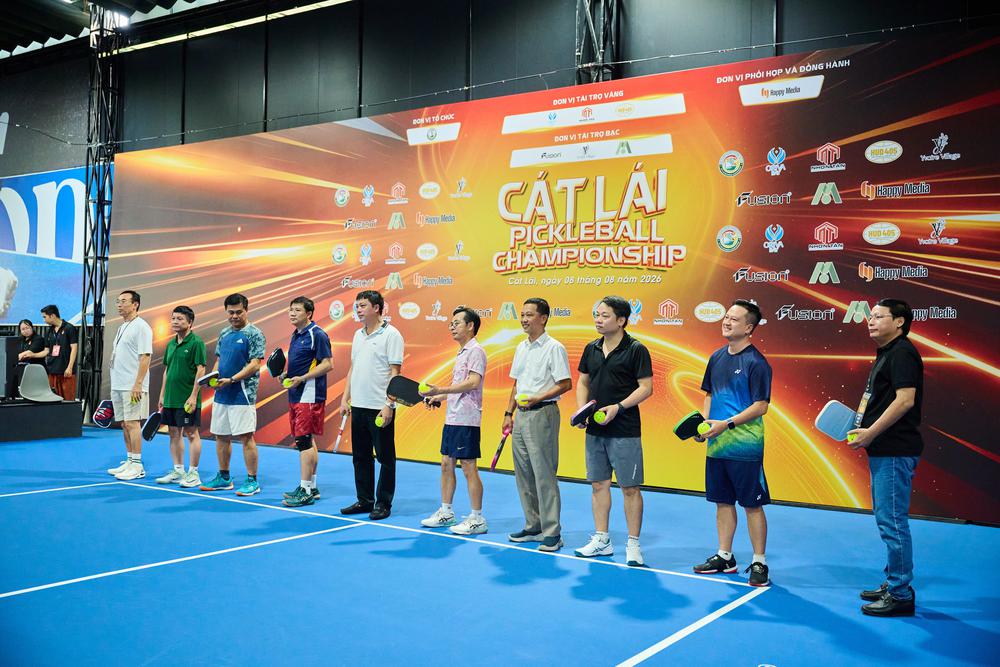 Hơn 400 triệu đồng từ Cát Lái Pickleball Championship 2026 cho an sinh xã hội - Ảnh 1. Hơn 400 triệu đồng từ Cát Lái Pickleball Championship 2026 cho an sinh xã hội - Ảnh 1.