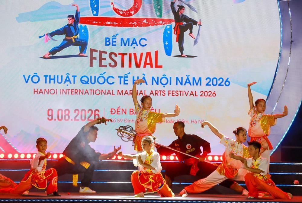 Hà Nội bế mạc Festival Võ thuật Quốc tế 2026, lan tỏa hào khí Thăng Long - Ảnh 2. Hà Nội bế mạc Festival Võ thuật Quốc tế 2026, lan tỏa hào khí Thăng Long - Ảnh 2.
