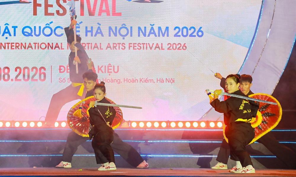 Hà Nội bế mạc Festival Võ thuật Quốc tế 2026, lan tỏa hào khí Thăng Long - Ảnh 6. Hà Nội bế mạc Festival Võ thuật Quốc tế 2026, lan tỏa hào khí Thăng Long - Ảnh 6.