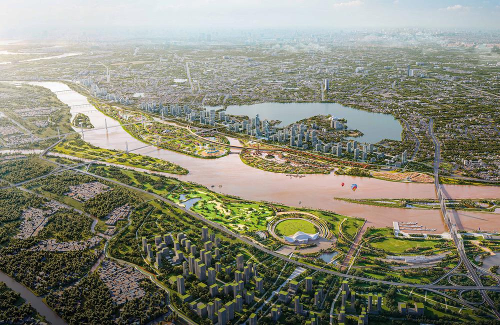 Bẻ gãy những lập luận phiến diện về dự án tái thiết sông Hồng - Ảnh 1. Bẻ gãy những lập luận phiến diện về dự án tái thiết sông Hồng - Ảnh 1.