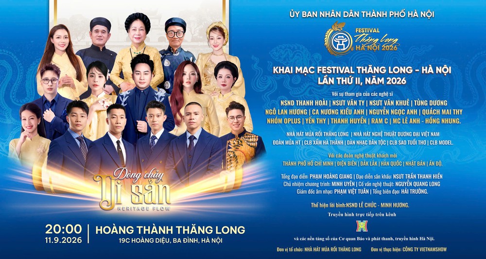 Tổng đạo diễn Phạm Hoàng Giang tiết lộ màn diễn đặc biệt tại Đêm Khai mạc Festival Thăng Long - Hà Nội 2026 - Ảnh 3.