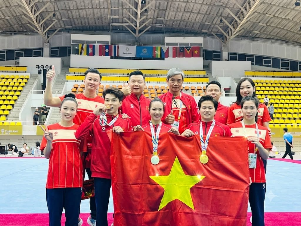 Tin nóng thể thao tối 10/9: Thể dục dụng cụ Việt Nam treo thưởng nóng cho HCV ASIAD 2026 - Ảnh 1. Tin nóng thể thao tối 10/9: Thể dục dụng cụ Việt Nam treo thưởng nóng cho HCV ASIAD 2026 - Ảnh 1.