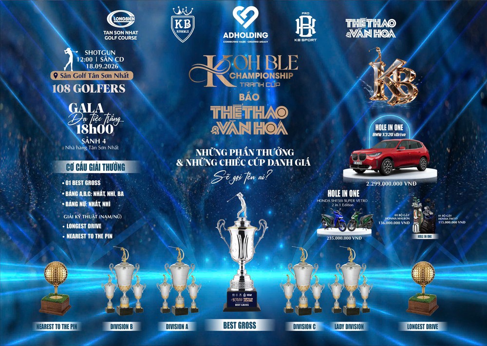 KOHBLE Championship 2026 tạo sức hút trước ngày tranh tài - Ảnh 2.