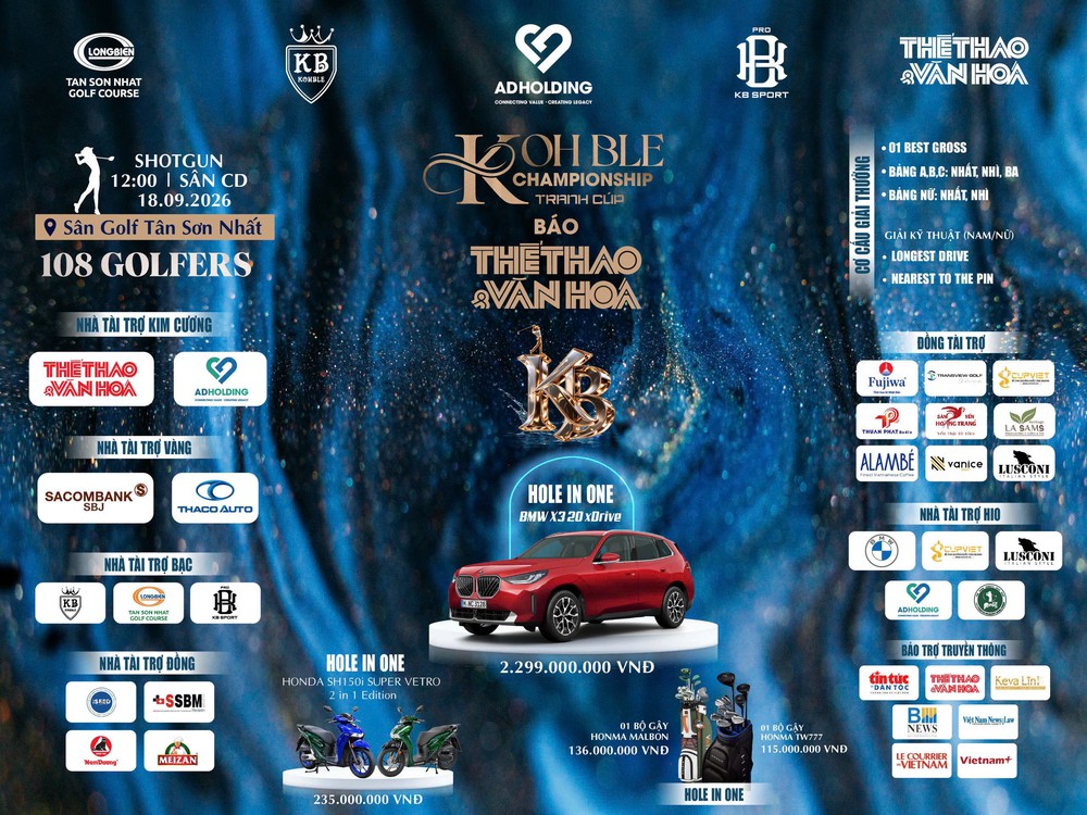 KOHBLE Championship 2026 tạo sức hút trước ngày tranh tài - Ảnh 1.