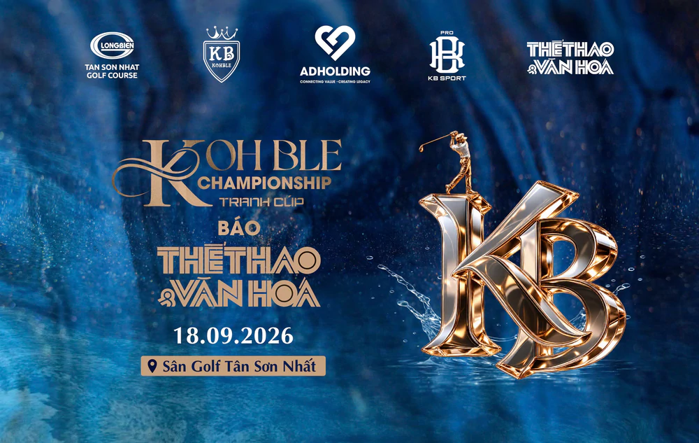 Giải golf KOHBLE Championship – Tranh Cúp Báo Thể thao và Văn hóa trở lại - Ảnh 2.