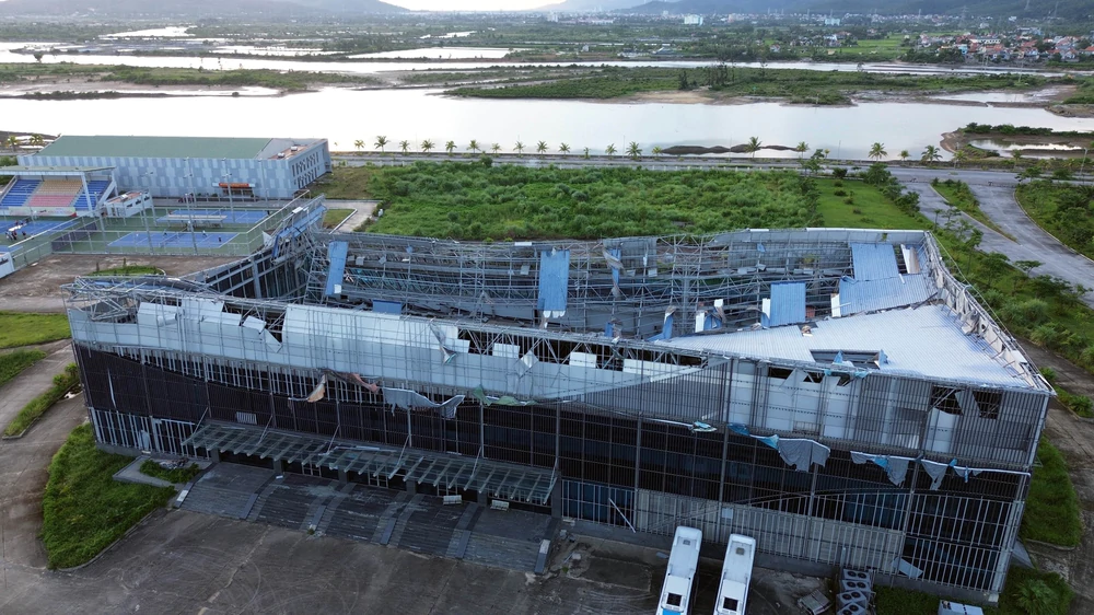 Quảng Ninh khôi phục Nhà thi đấu thể thao dưới nước, phục vụ thể thao thành tích cao - Ảnh 1. Quảng Ninh khôi phục Nhà thi đấu thể thao dưới nước, phục vụ thể thao thành tích cao - Ảnh 1.
