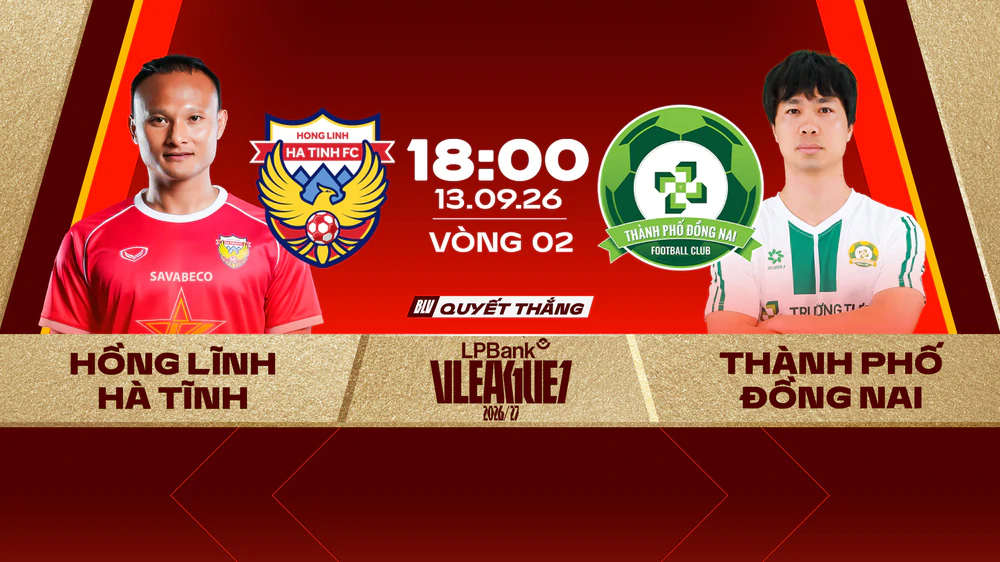 Link xem trực tiếp bóng đá Hồng Lĩnh Hà Tĩnh vs Đồng Nai 18h00 hôm nay, vòng 2 V.League 1 - Ảnh 3.