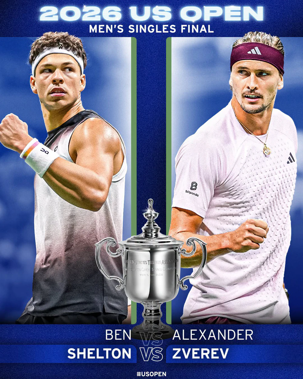 Lịch thi đấu US Open 2026 hôm nay 13/9: Trực tiếp Ben Shelton vs Zverev - Ảnh 1. Lịch thi đấu US Open 2026 hôm nay